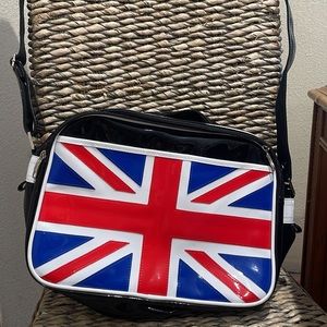 Rare vintage y2k Union Jack messenger bag